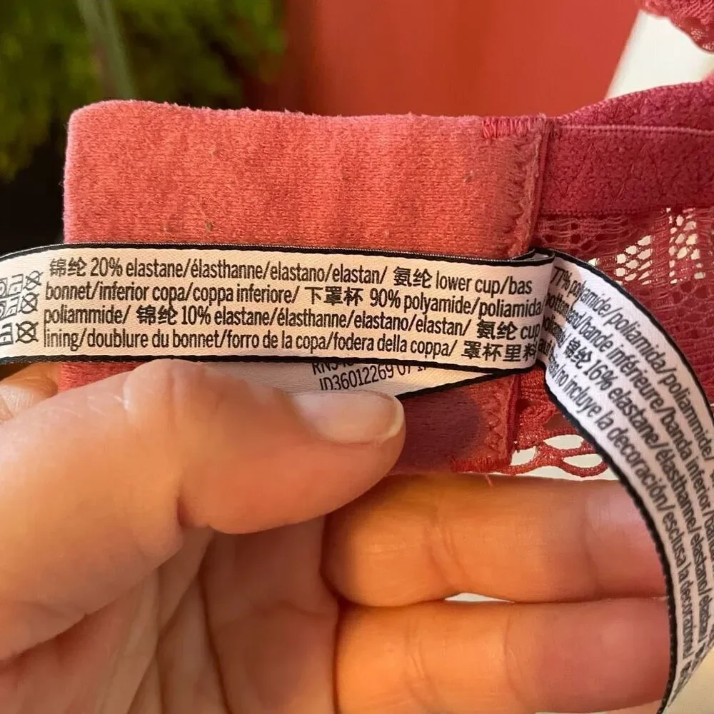 VICTORIA’S SECRET | dusty rose bralette M - Picture 8 of 9